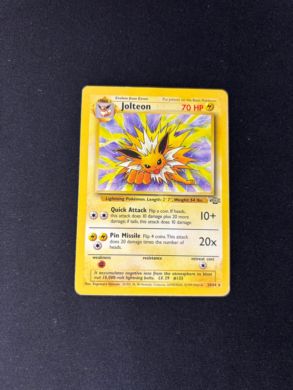 Jolteon – Jungle – #20 – HP