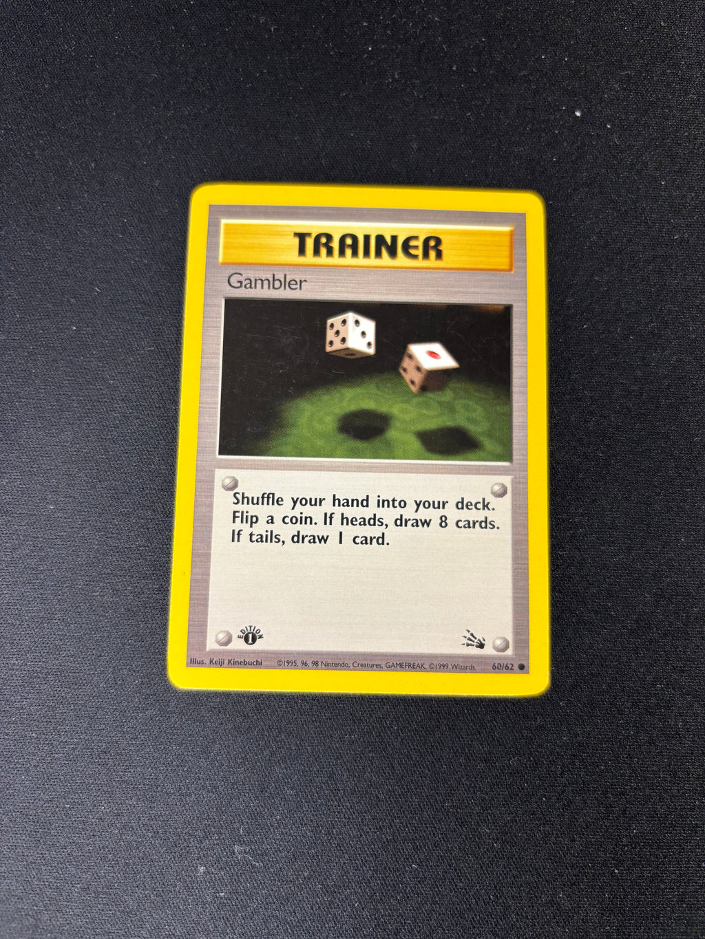 Gambler – Fossil – 1st Edition – #60 – NM