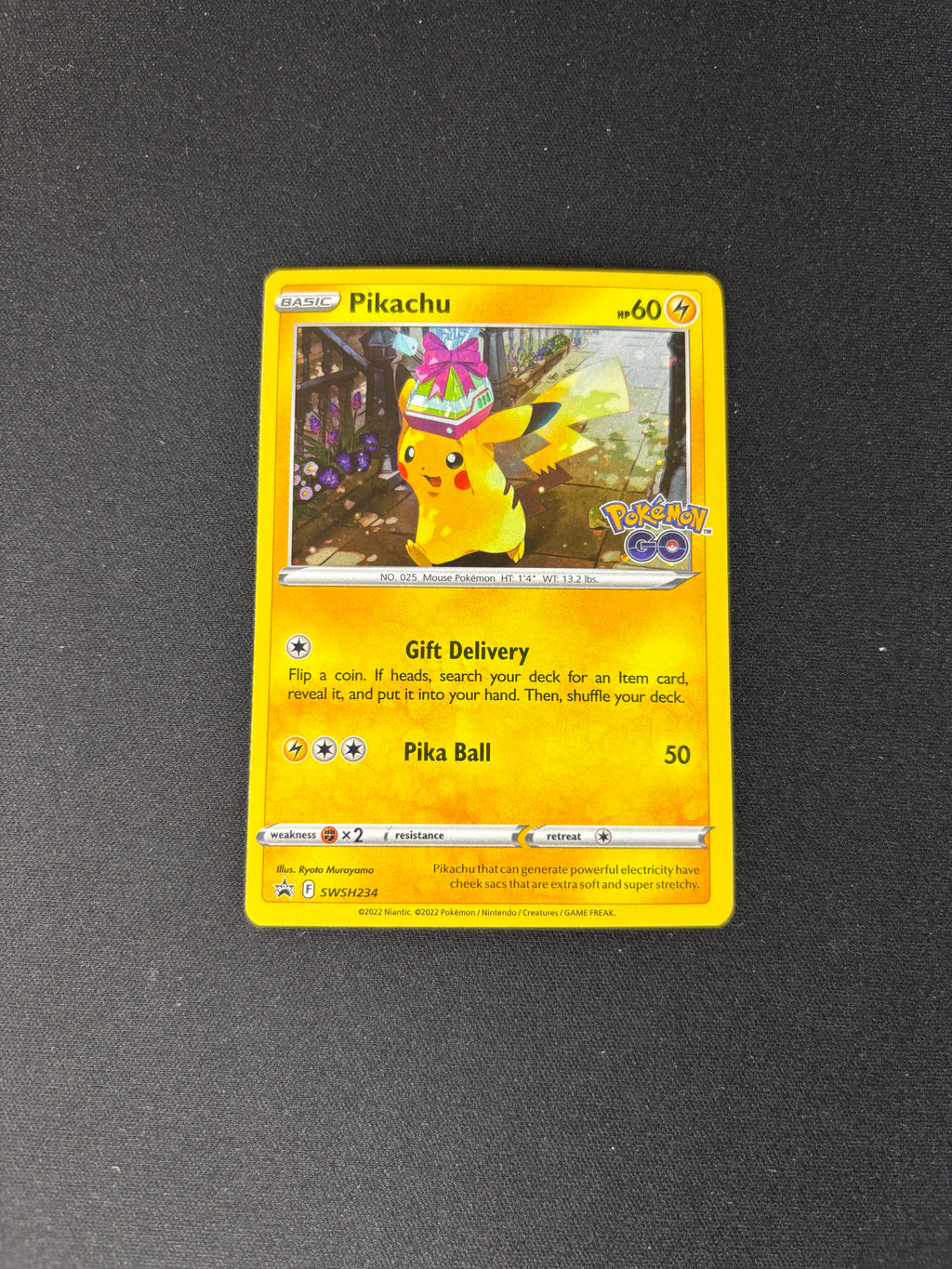 Pikachu – Sword & Shield Promo – #SWSH234 – LP