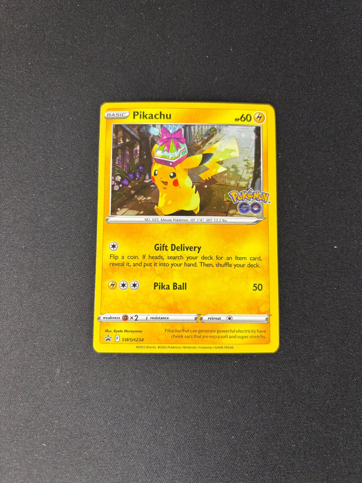 Pikachu – Sword & Shield Promo – #SWSH234 – LP
