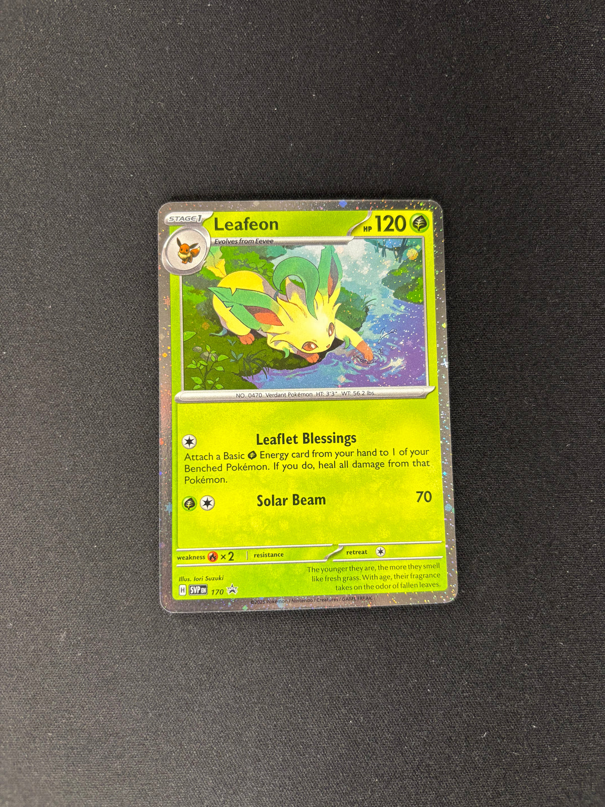 Leafeon – Scarlet & Violet Promo – Cosmos – #170 – NM
