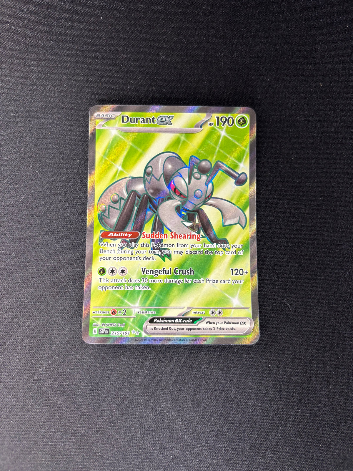 Durant ex – Surging Sparks – #215/191 – NM