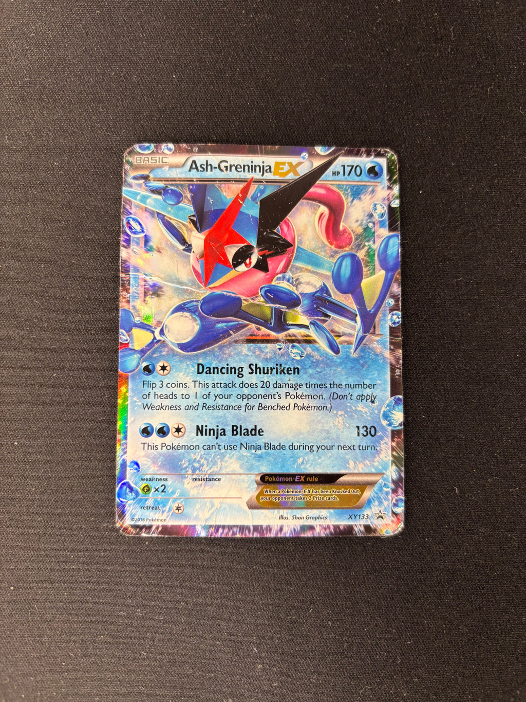 Ash-Greninja ex – XY Promos – #XY133 – DMG