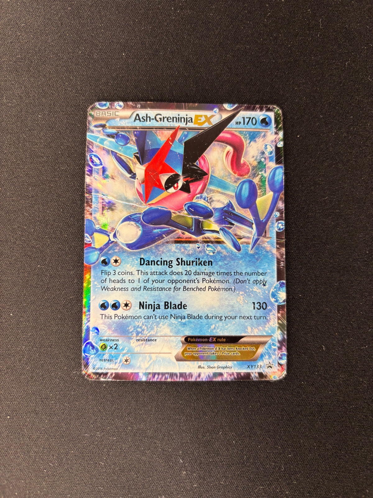 Ash-Greninja ex – XY Promos – #XY133 – DMG