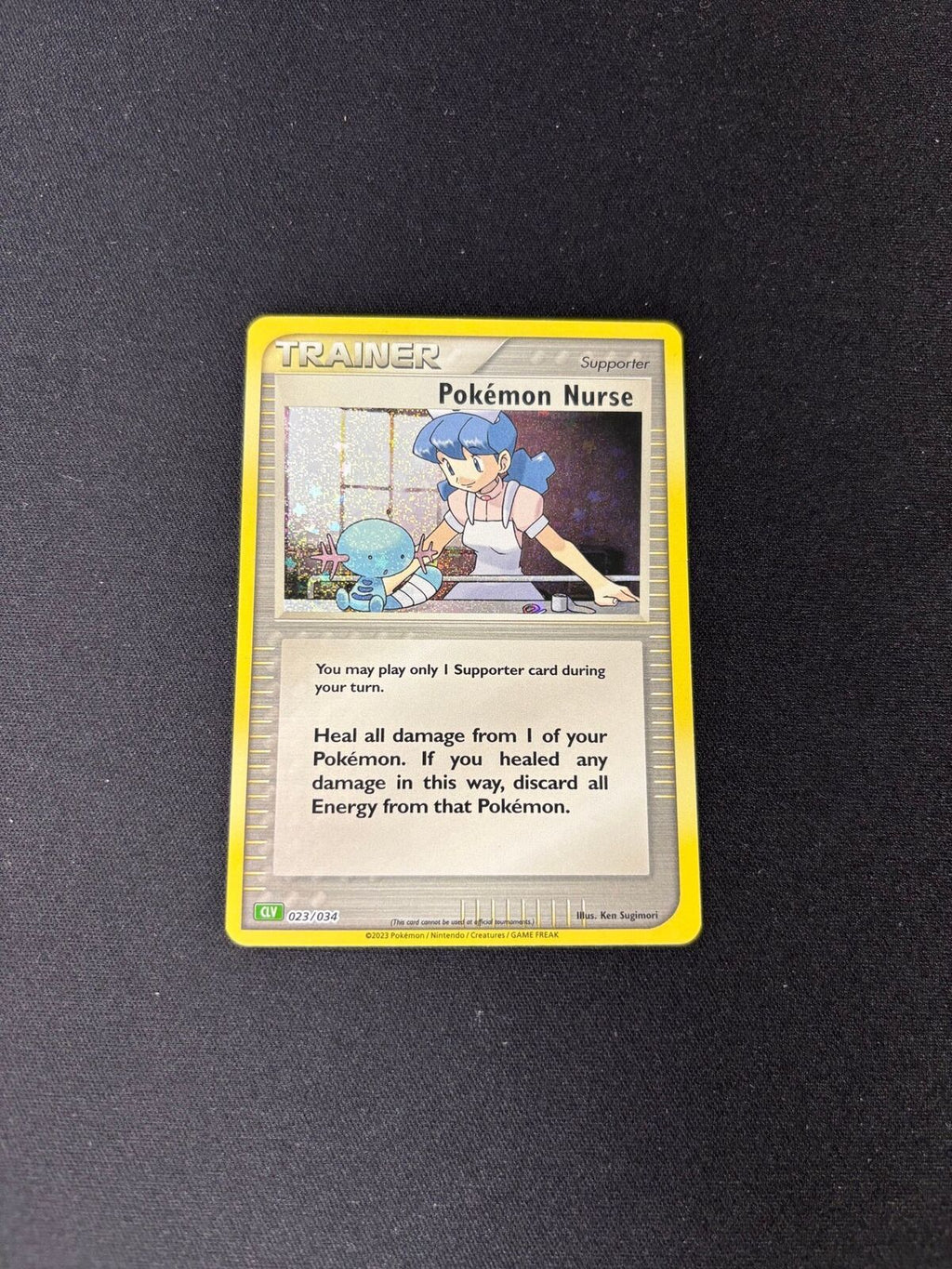 Pokemon Nurse – Trading Card Game Classic – Classic Collection – #023/034 – LP