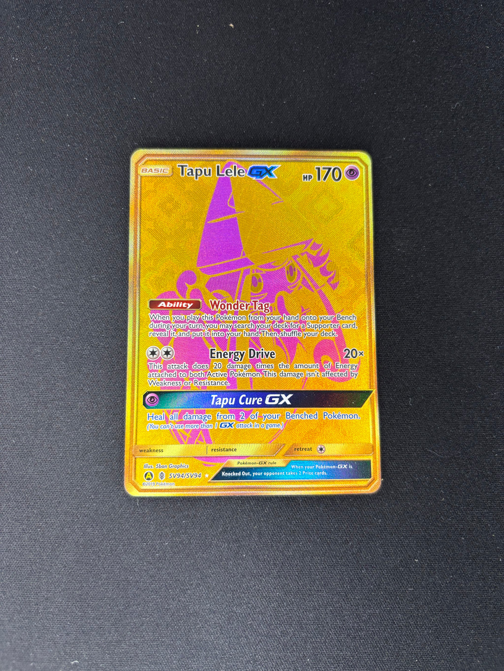 Tapu Lele GX – Hidden Fates: Shiny Vault – #SV94/SV94 – NM