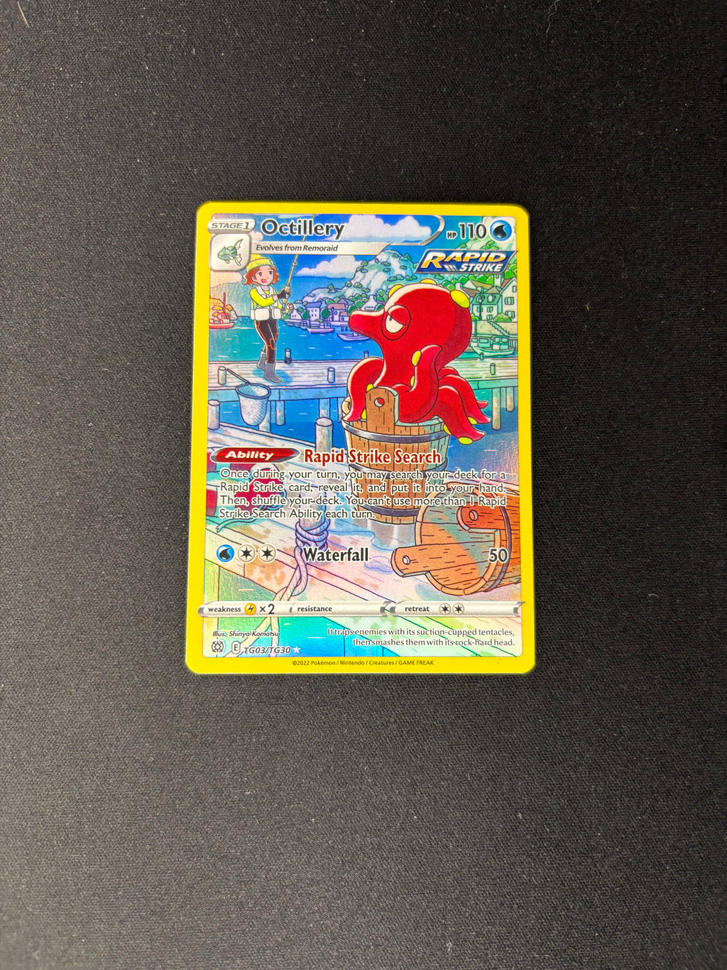 Octillery – Brilliant Stars Trainer Gallery – #TG03/TG30 – NM