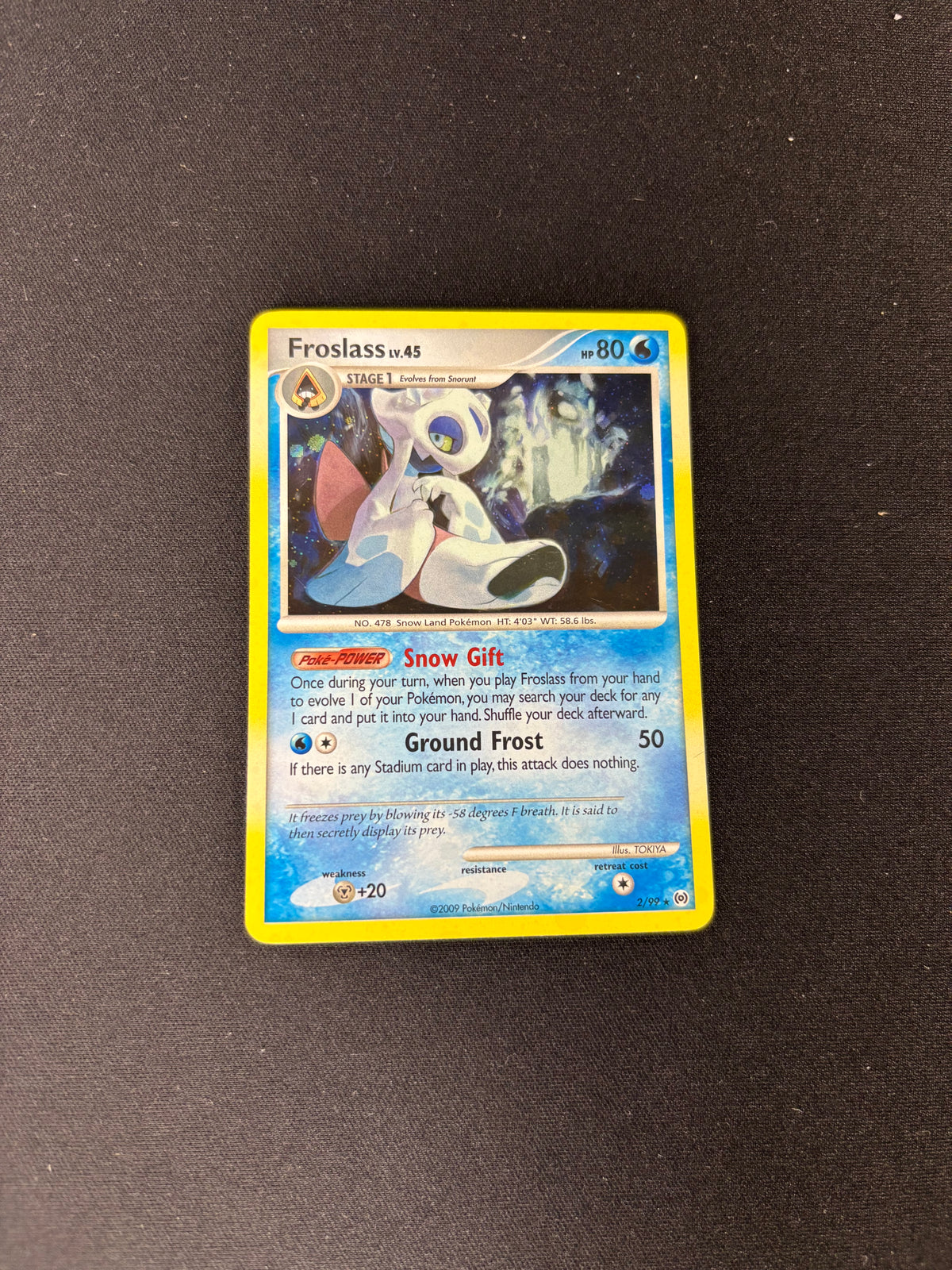 Froslass – Platinum Arceus – #2/99 – MP