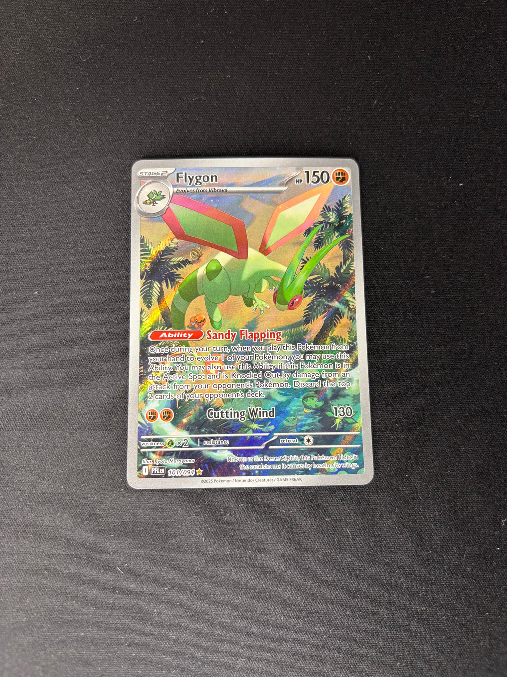 Flygon – Phantasmal Flames – Illustration Rare – #101/094 – NM
