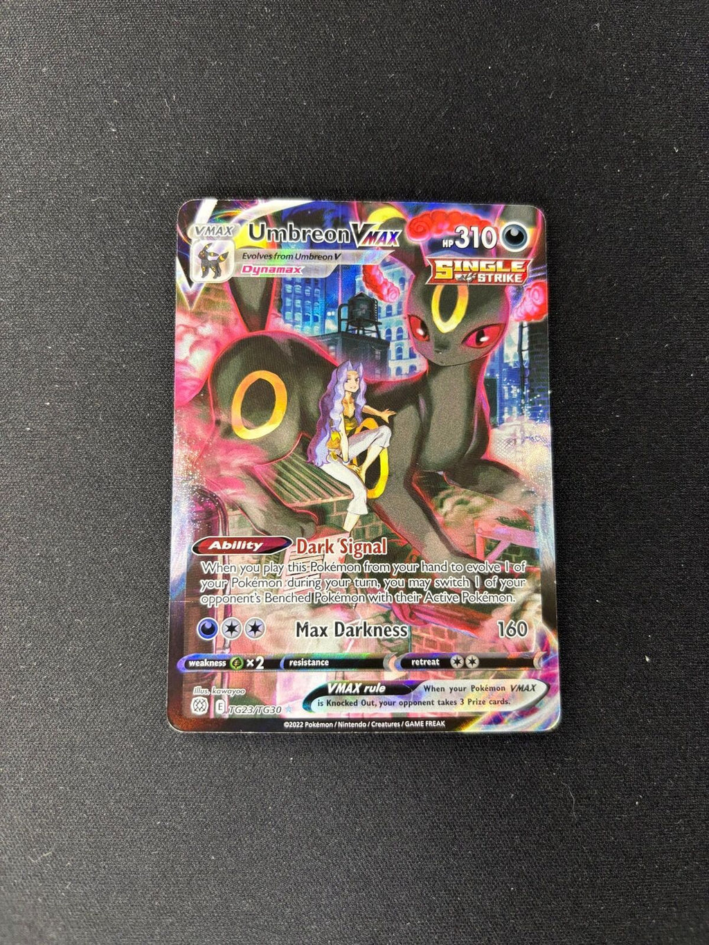 Umbreon VMAX – Brilliant Stars Trainer Gallery – #TG23/TG30 – LP