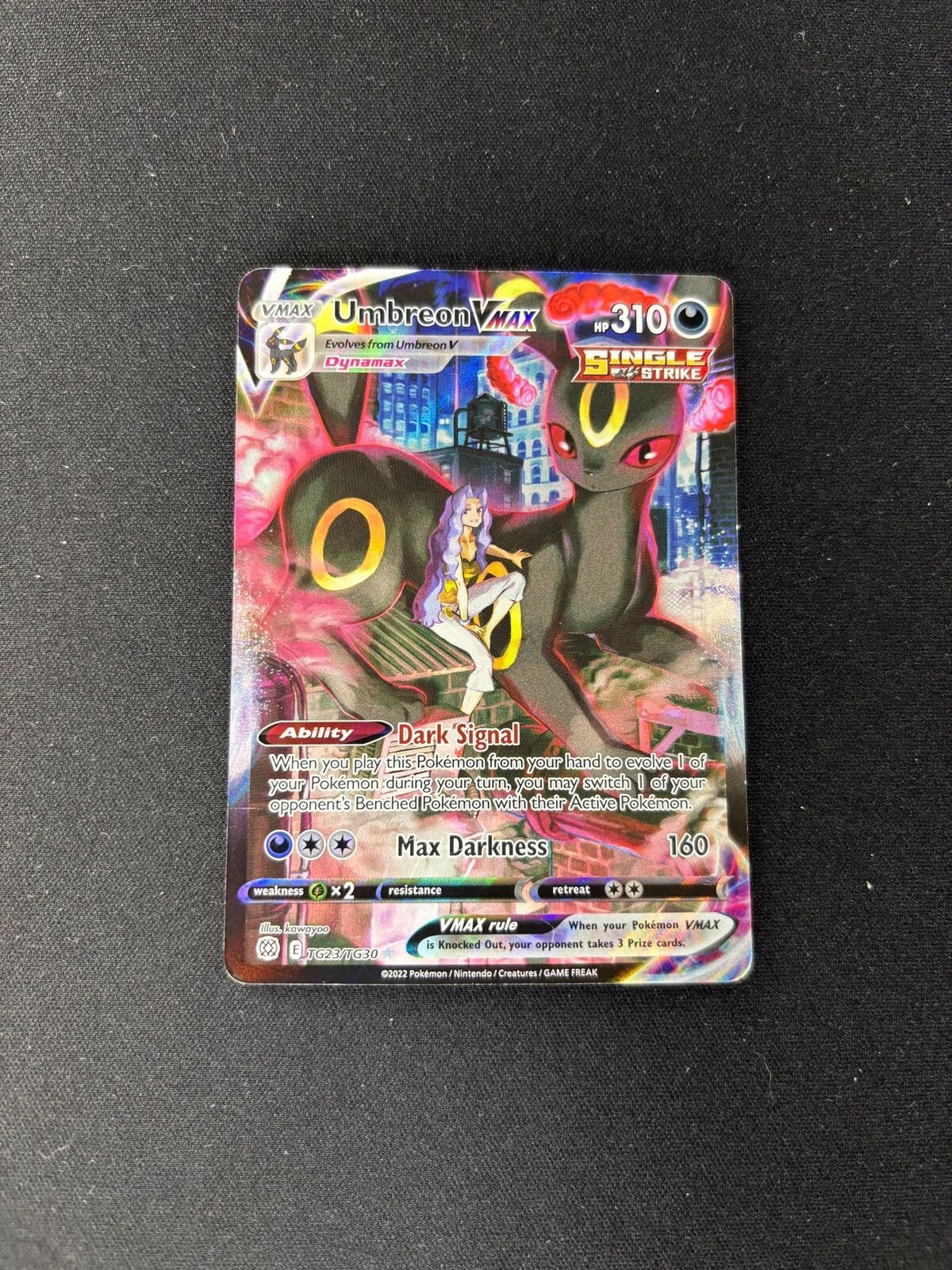 Umbreon VMAX – Brilliant Stars Trainer Gallery – #TG23/TG30 – LP