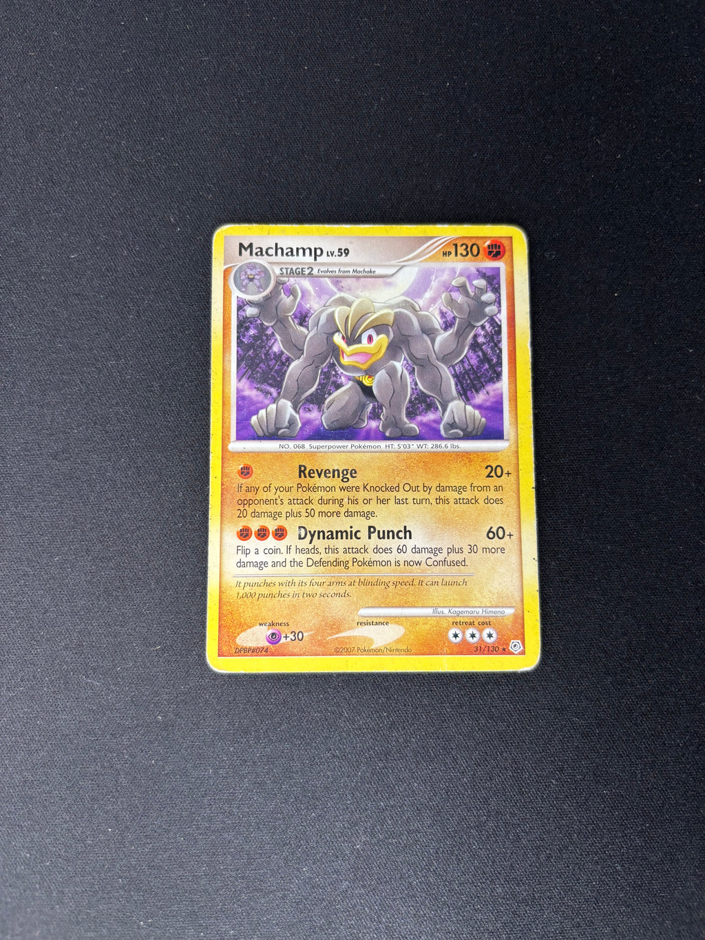 Machamp – Diamond and Pearl – #31 – HP