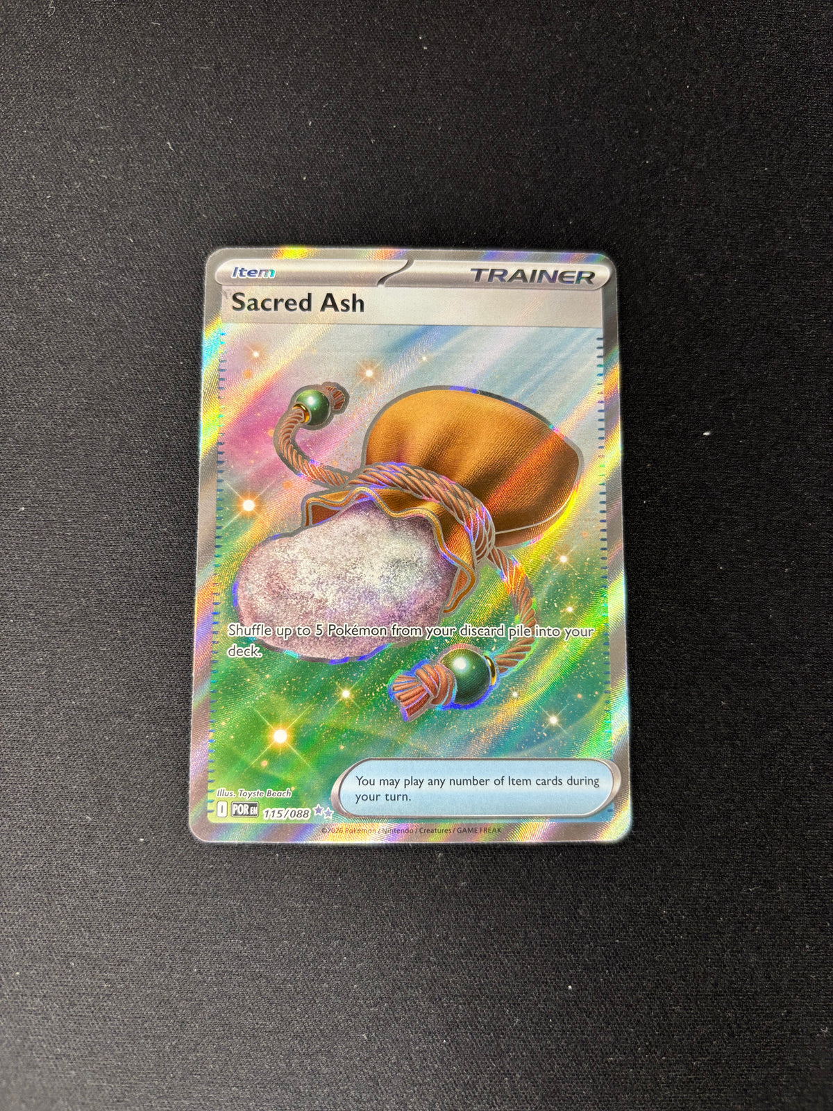 Sacred Ash – Perfect Order – #115/088 – NM