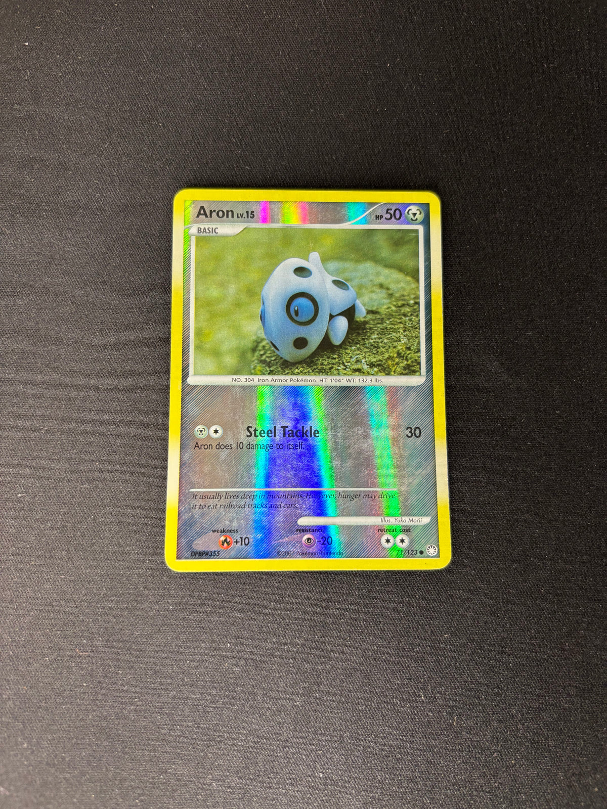 Aron – Mysterious Treasures – Reverse Holo – #71 – MP
