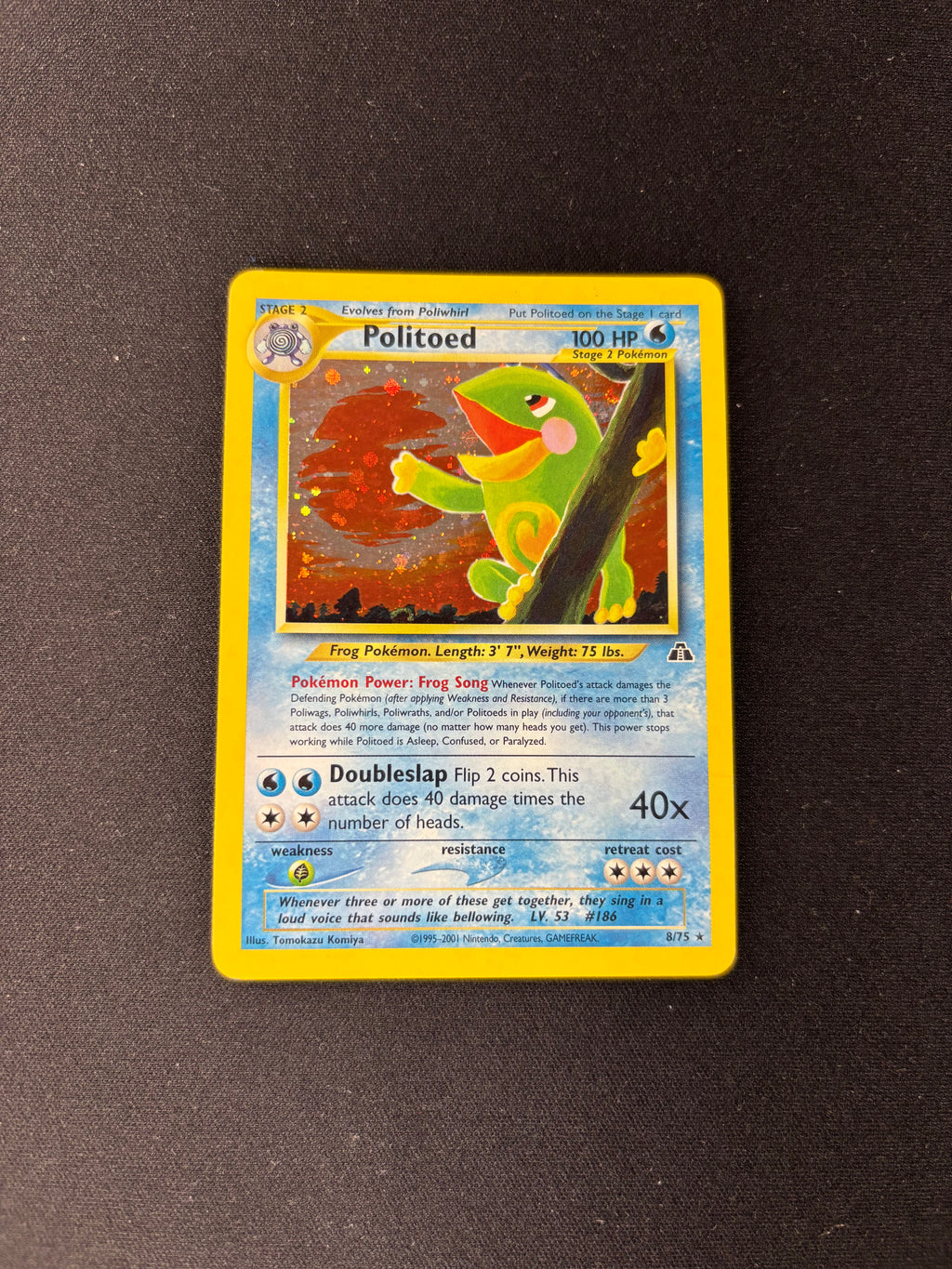 Politoed – Neo Discovery – #8 – MP