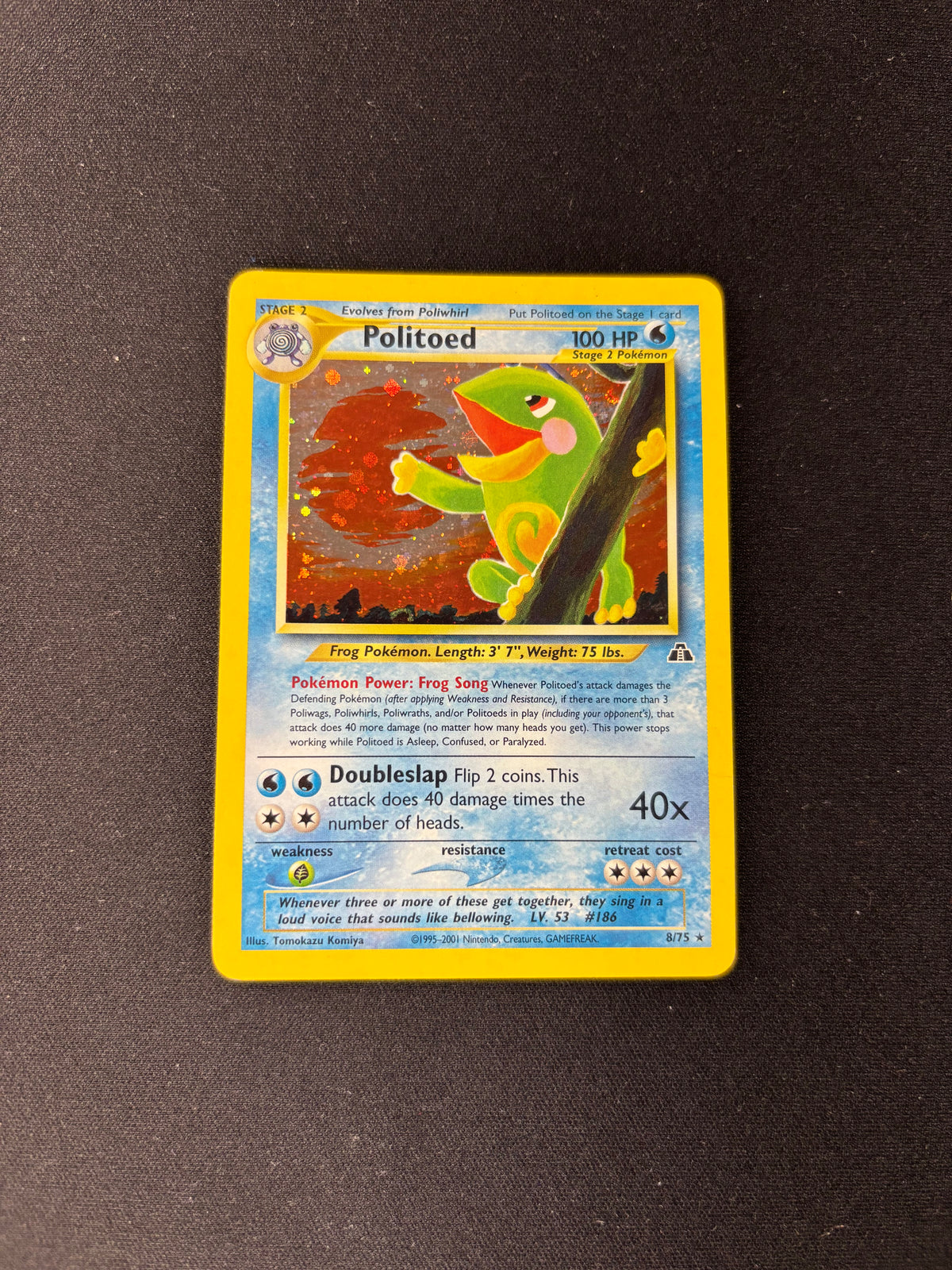 Politoed – Neo Discovery – #8 – MP