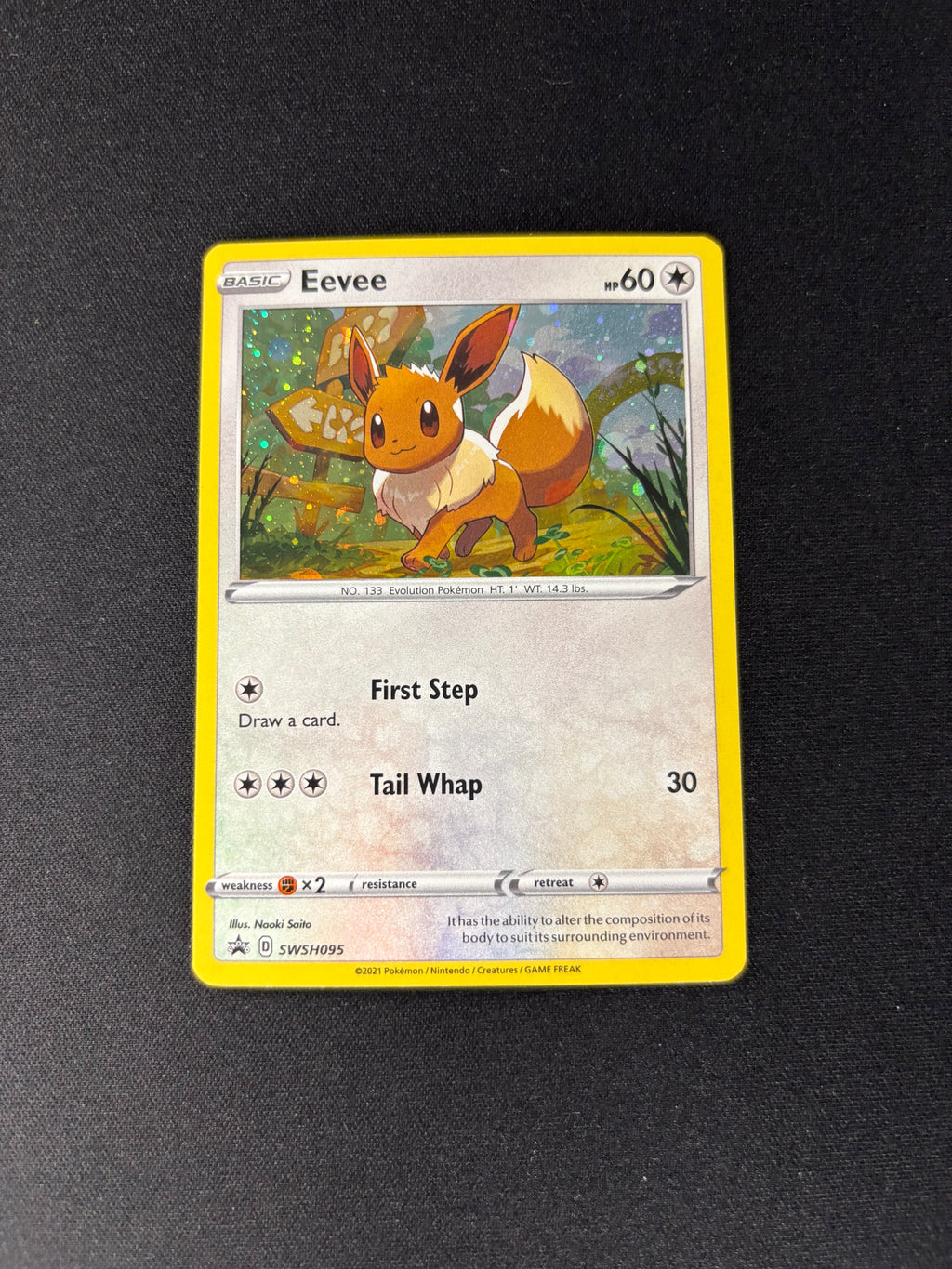 Eevee – Sword & Shield Promo – #SWSH095 – NM