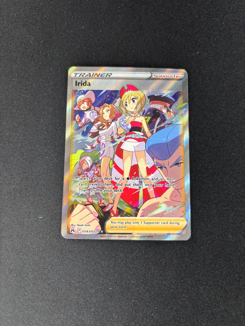 Irida – Crown Zenith: Galarian Gallery – #GG63/GG70 – NM