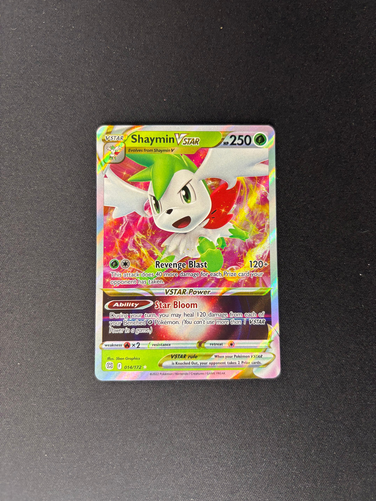 Shaymin VSTAR – Brilliant Stars – #014/172 – NM