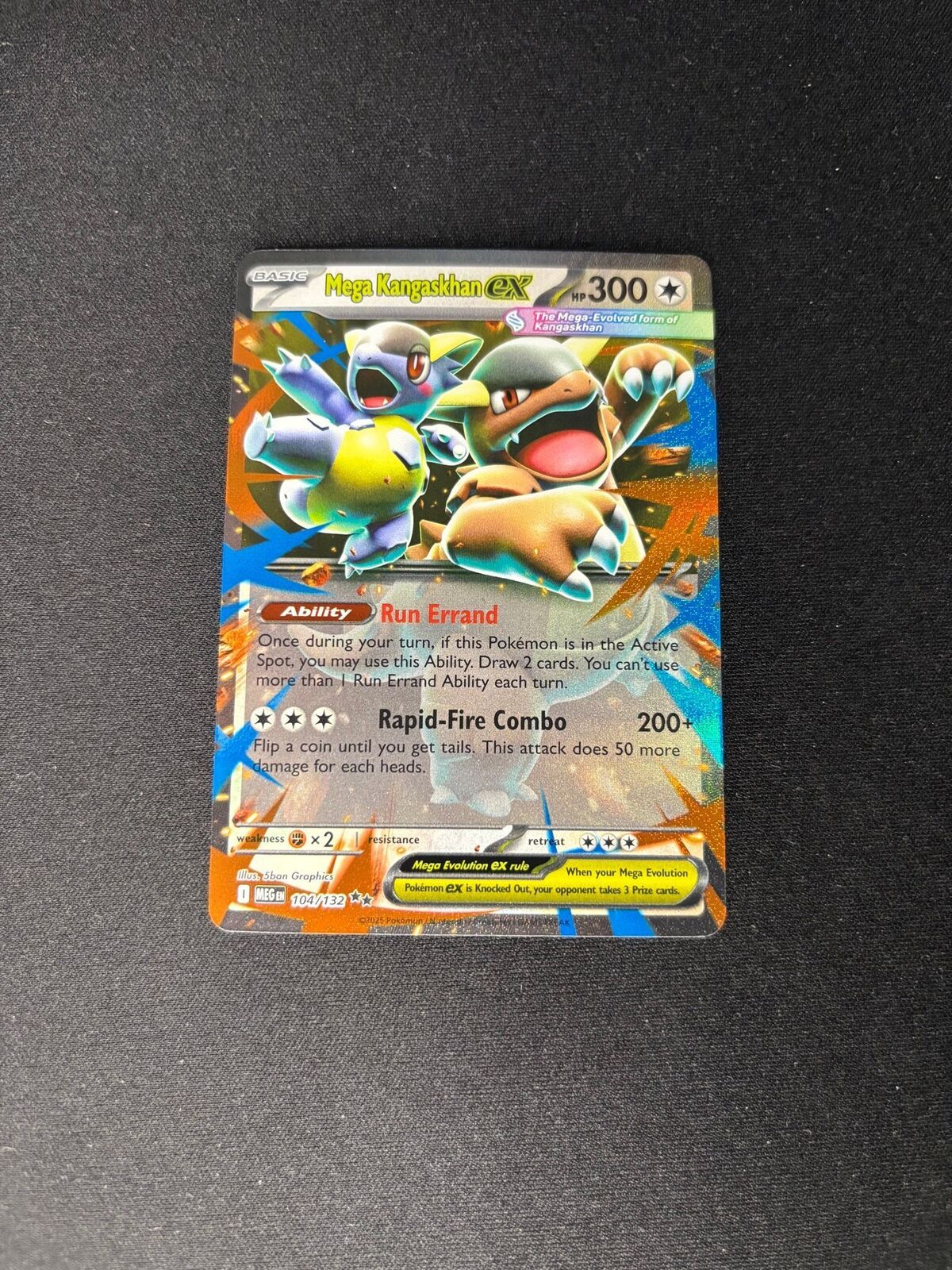 Mega Kangaskhan ex – Mega Evolution – #104/132 – NM