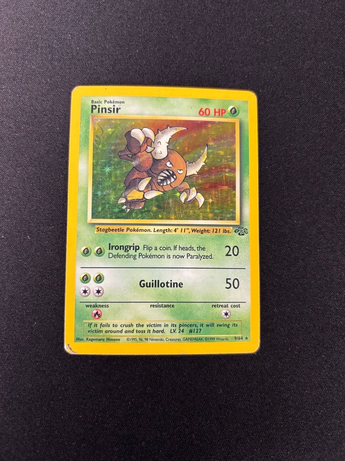 Pinsir – Jungle – #9 – HP