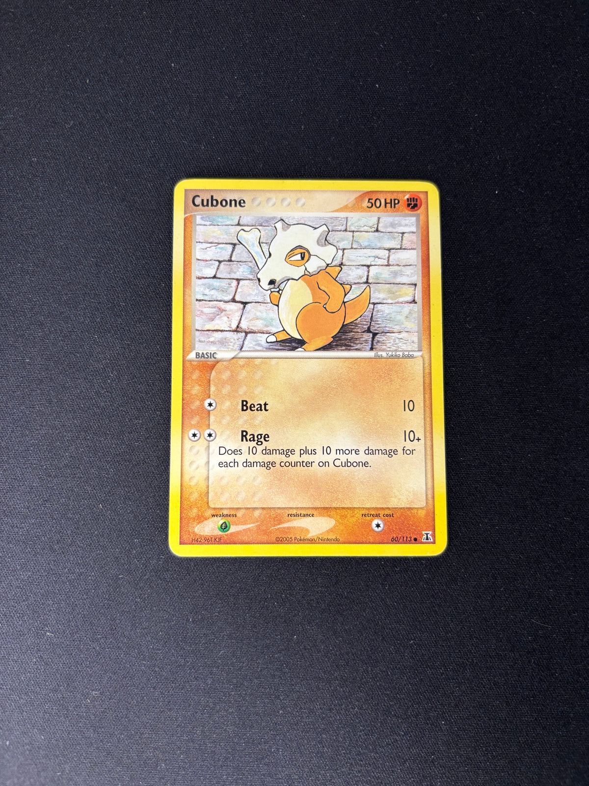 Cubone – EX Delta Species – #60 – LP