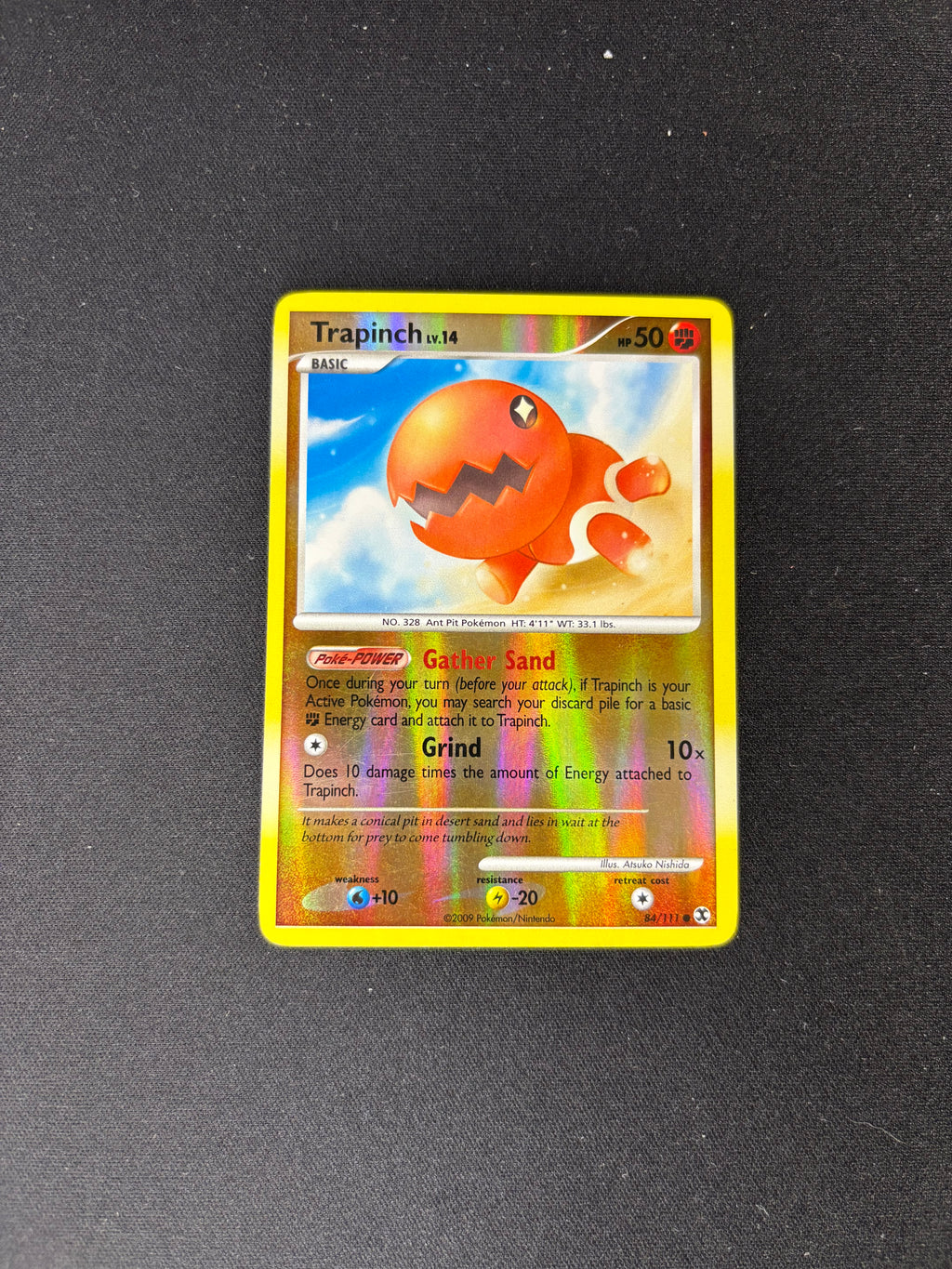 Trapinch – Rising Rivals – Reverse Holo – #84 – MP