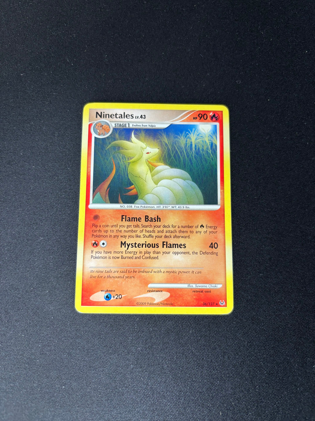 Ninetales – Platinum – #36 – MP