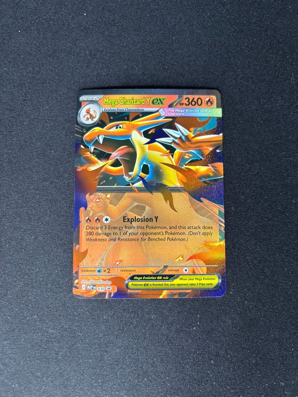 Mega Charizard Y ex – Mega Evolution Promos – #030 – NM