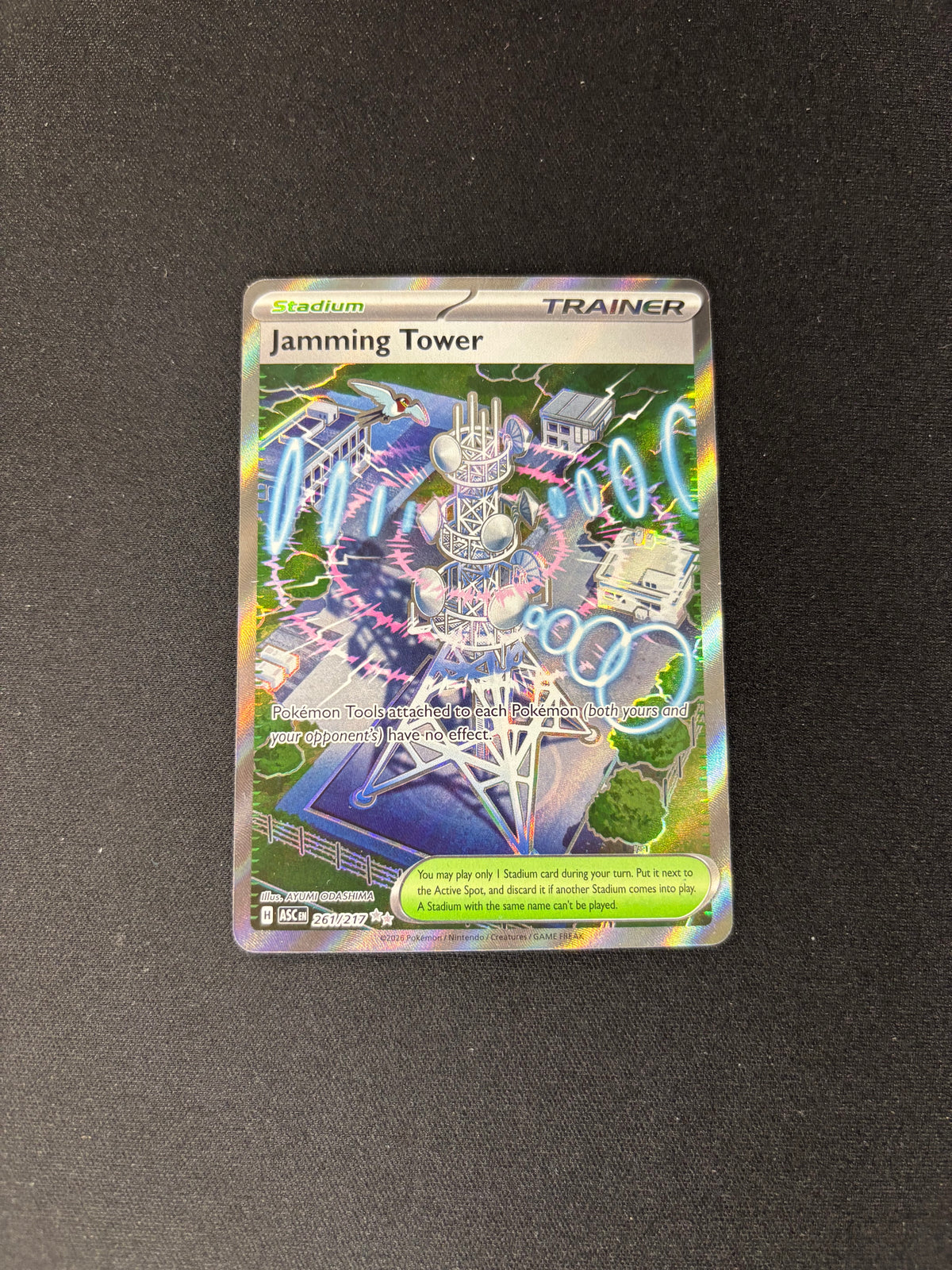 Jamming Tower – Ascended Heroes – #261/217 – NM