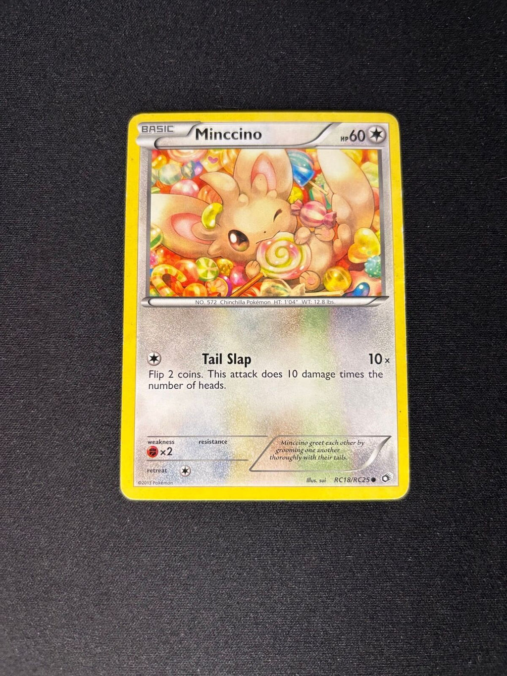 Minccino – Legendary Treasures: Radiant Collections – #RC18/RC25 – HP
