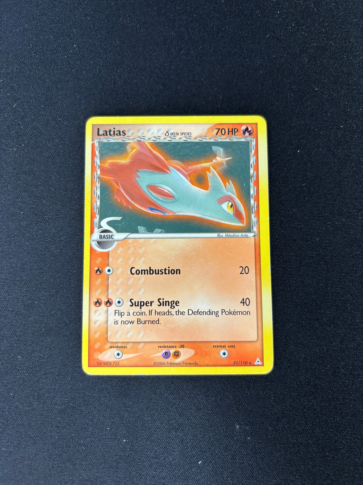 Latias – EX Holon Phantoms – Delta Species – #21 – HP