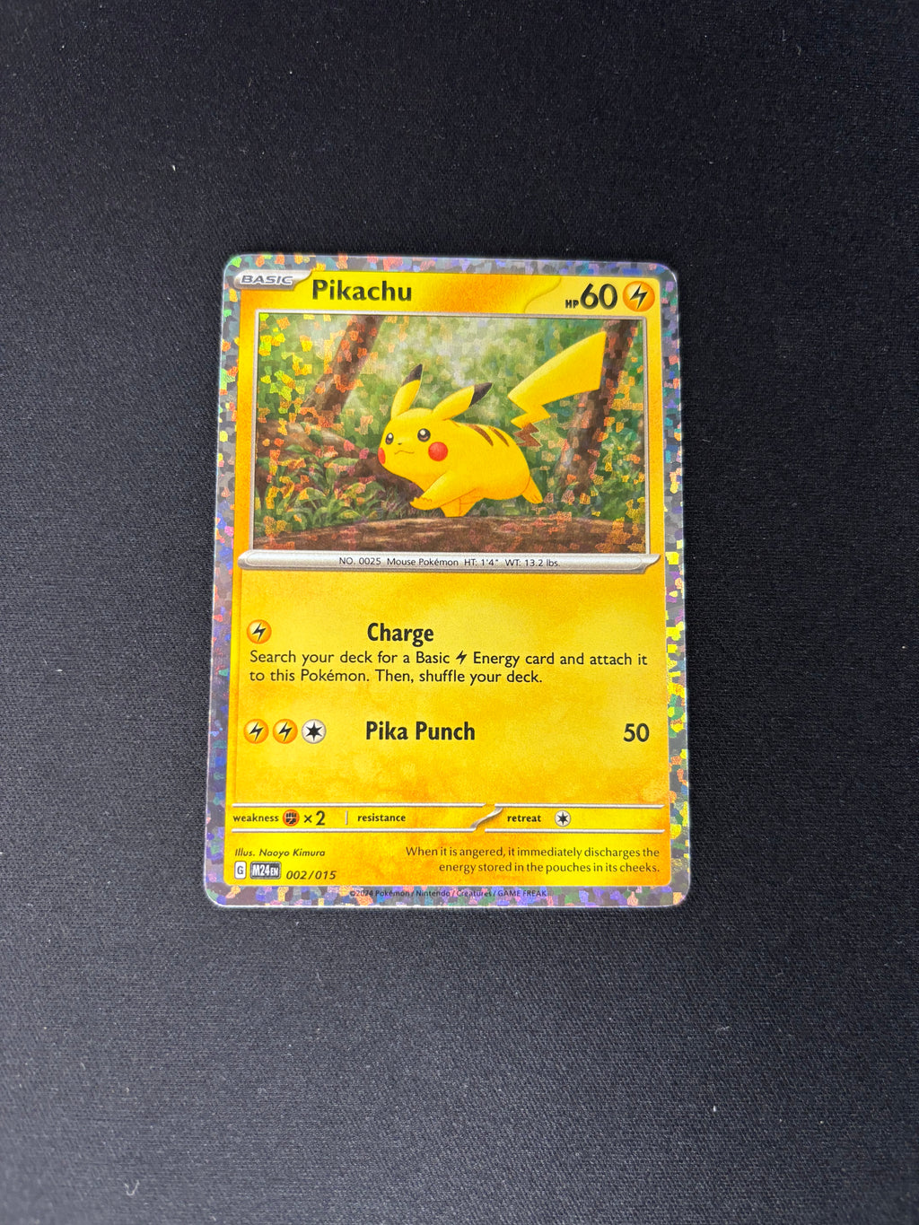 Pikachu – McDonald's Promos 2024 – #002/015 – NM