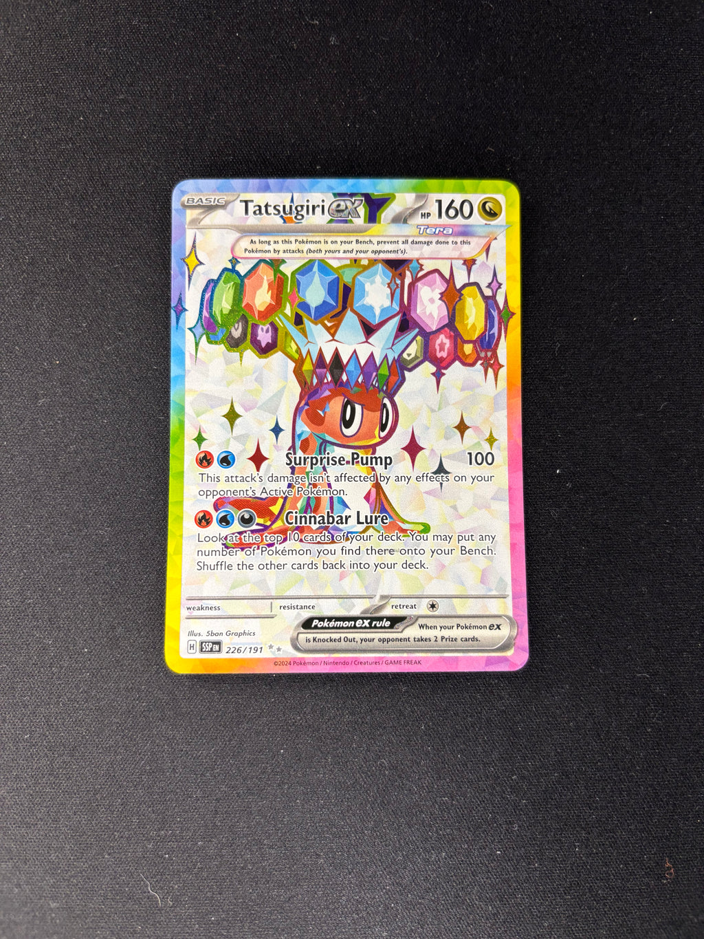Tatsugiri ex – Surging Sparks – #226/191 – NM
