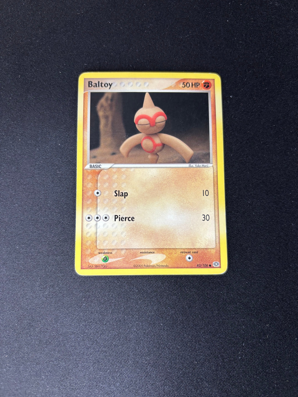 Baltoy – EX Emerald – #43 – HP