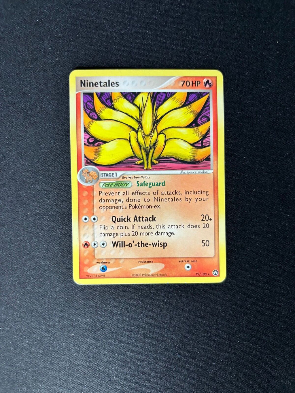 Ninetales – EX Power Keepers – #19/108 – MP