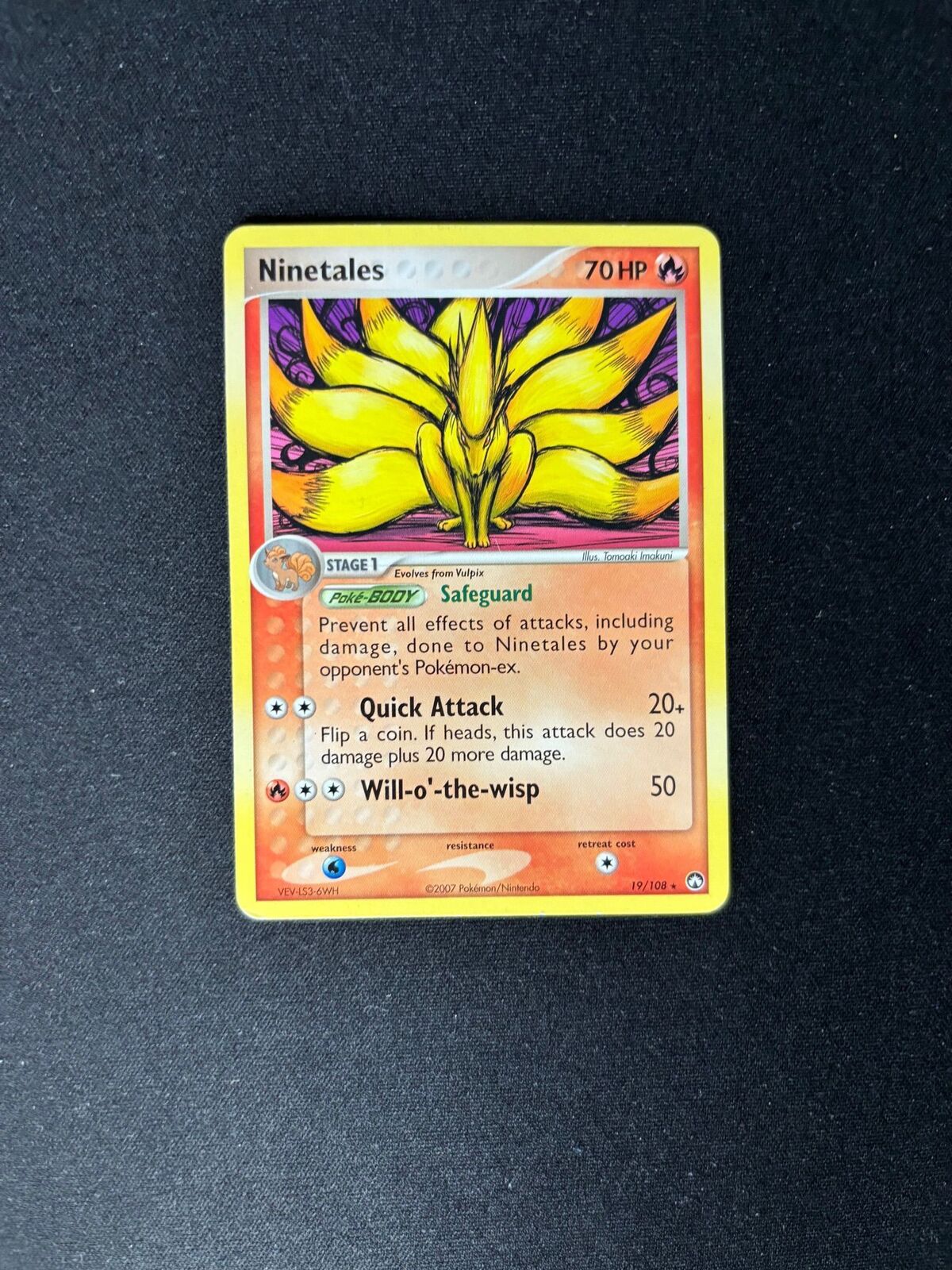 Ninetales – EX Power Keepers – #19/108 – MP