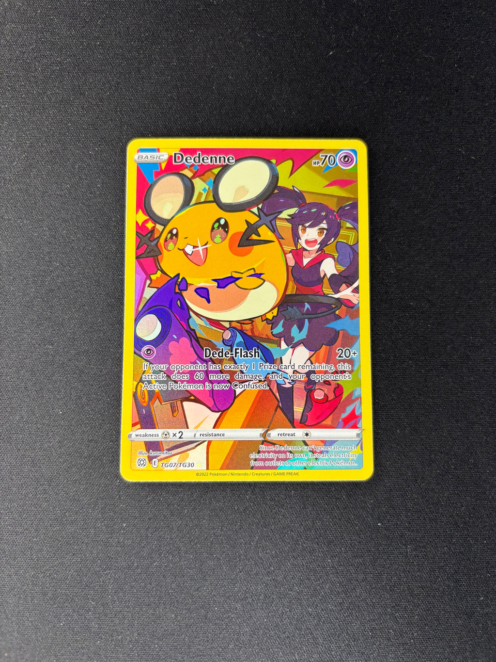 Dedenne – Brilliant Stars Trainer Gallery – #TG07/TG30 – LP
