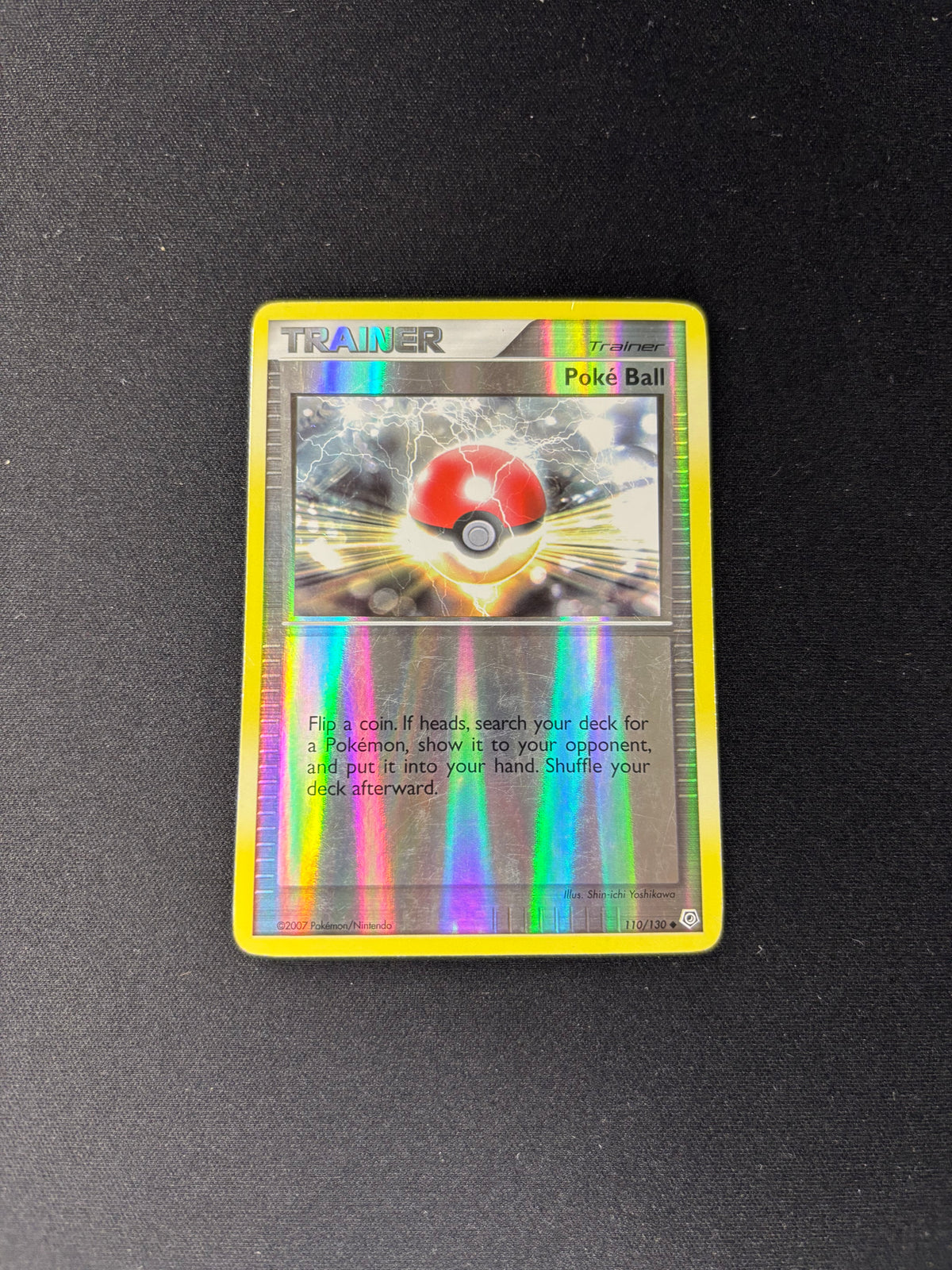 Poke Ball – Diamond and Pearl – Reverse Holo – #110 – LP