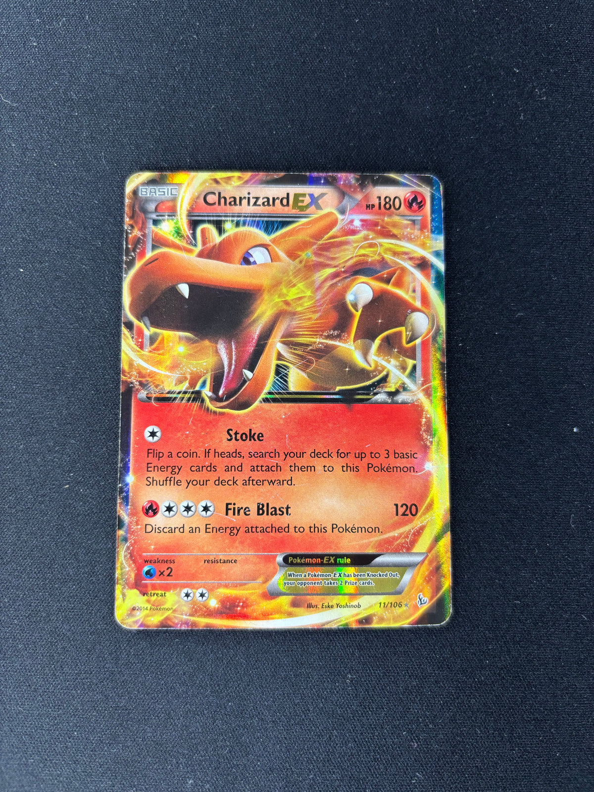 Charizard EX – Flashfire – #11 – HP