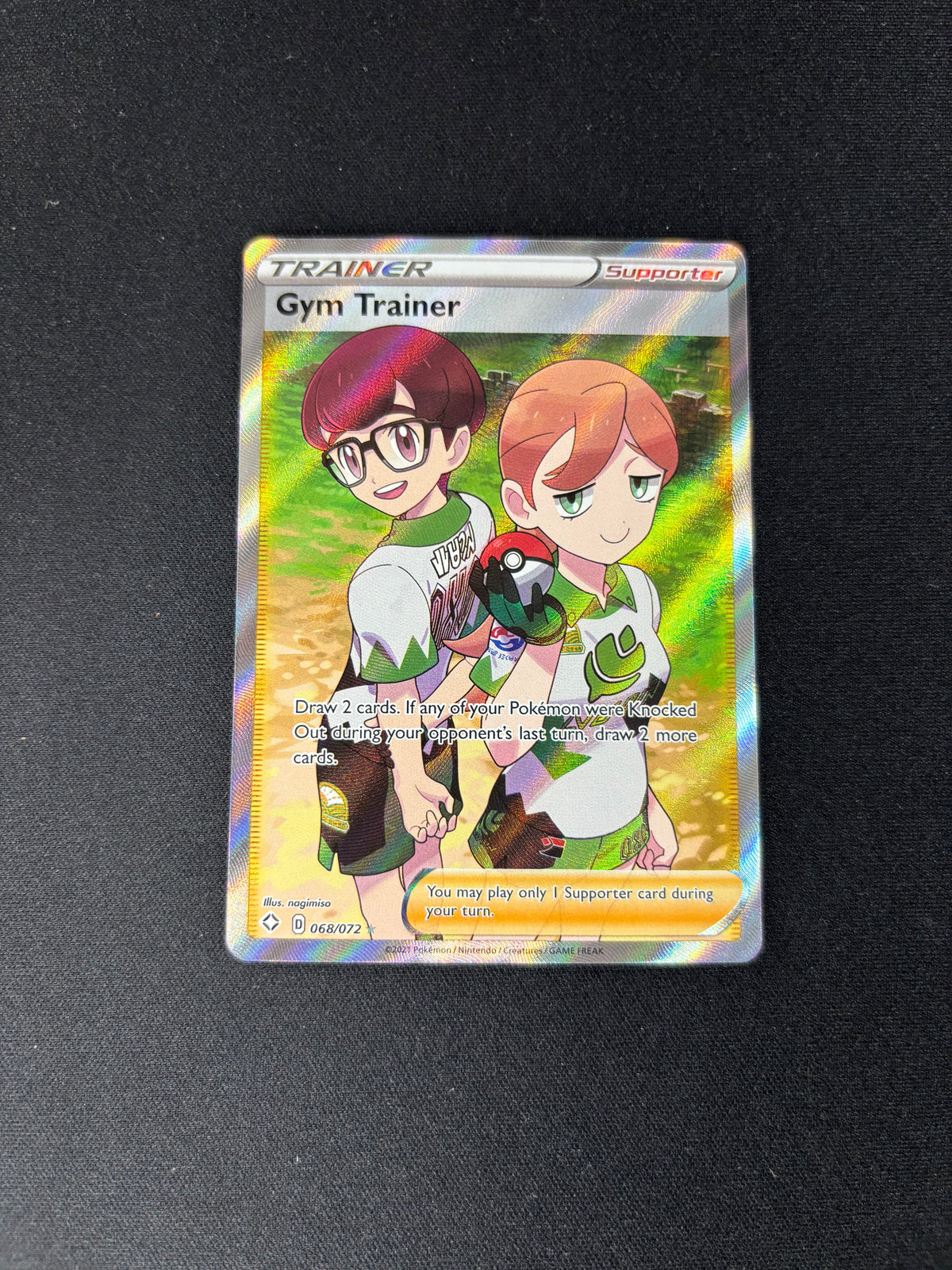Gym Trainer – Shining Fates – Full Art – #068/072 – NM