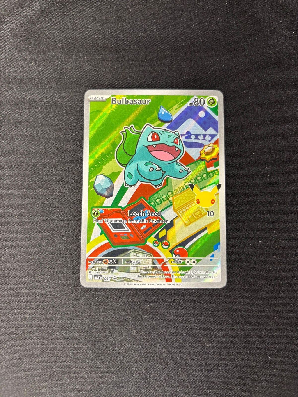 Bulbasaur – Mega Evolution Promos – #037 – NM