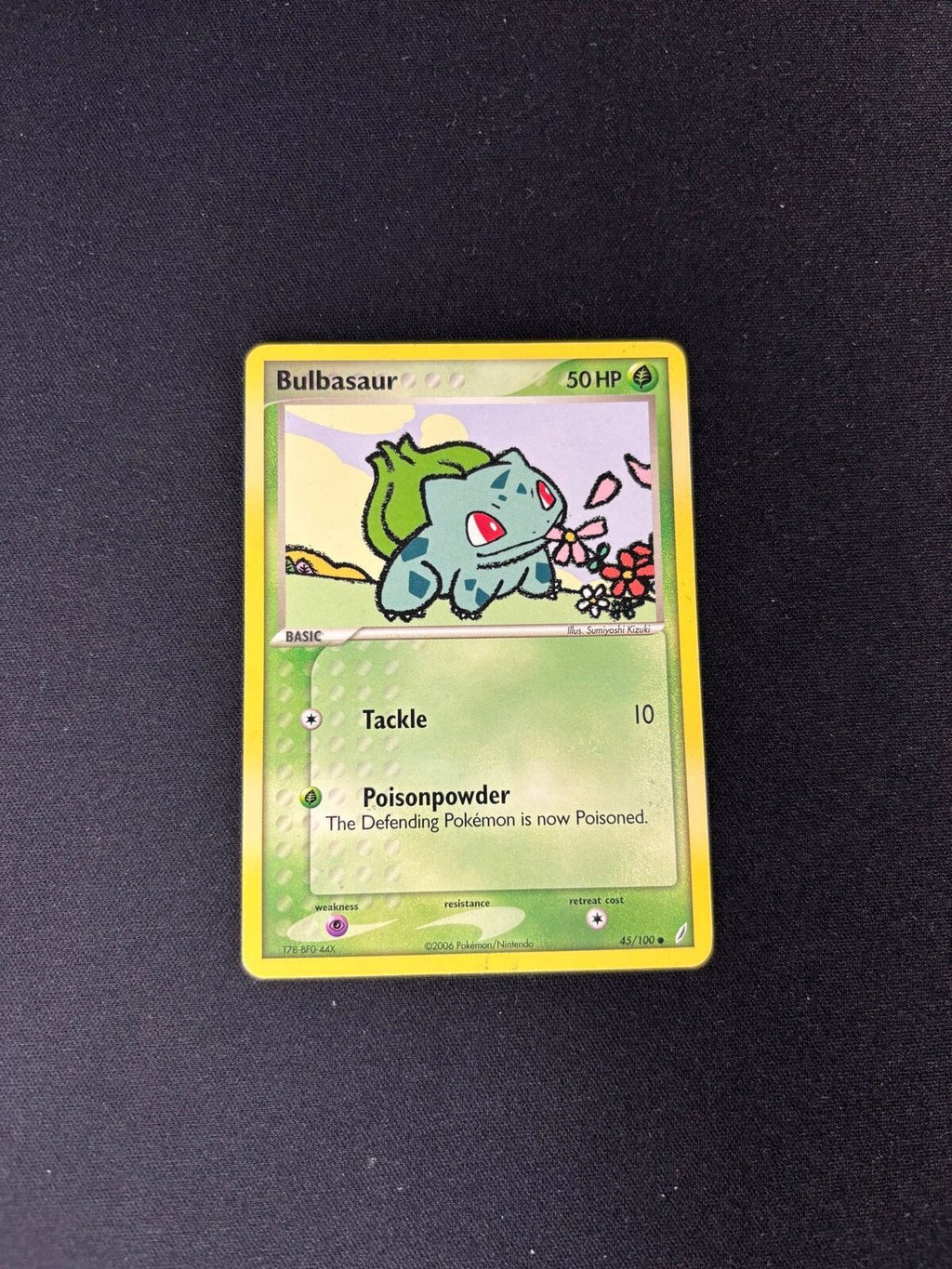 Bulbasaur – EX Crystal Guardians – #45/100 – MP