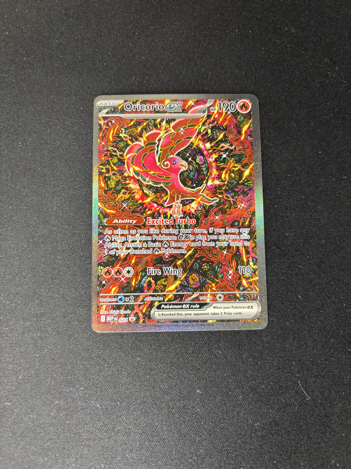 Oricorio ex – Mega Evolution Promos – #024 – NM