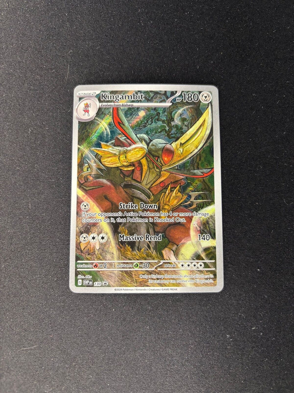 Kingambit – Scarlet & Violet Promo – #130 – NM