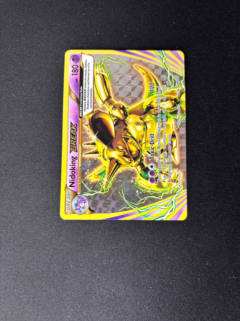 Nidoking BREAK – Evolutions – Rare BREAK – #46/108 – NM