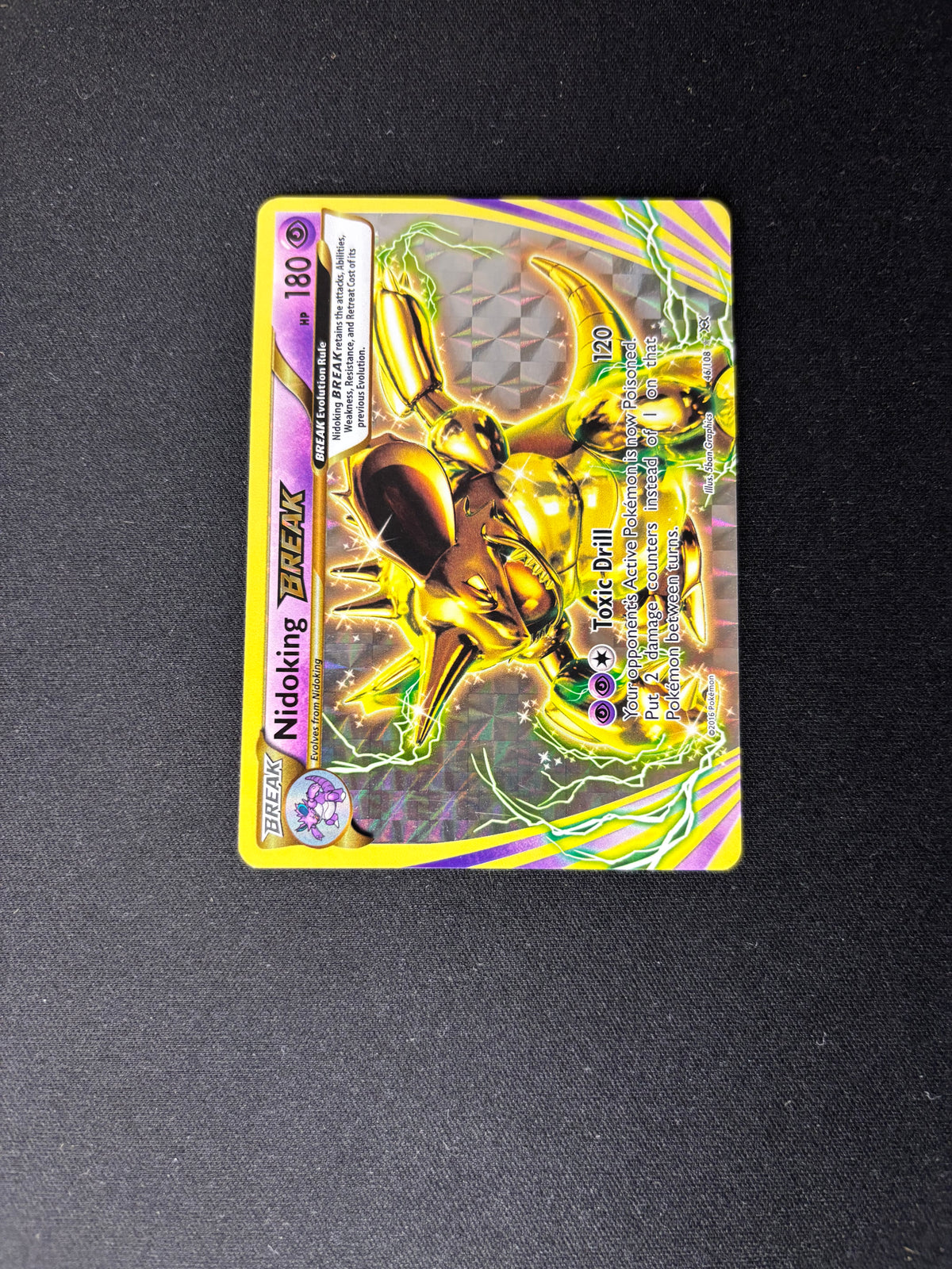 Nidoking BREAK – Evolutions – Rare BREAK – #46/108 – NM