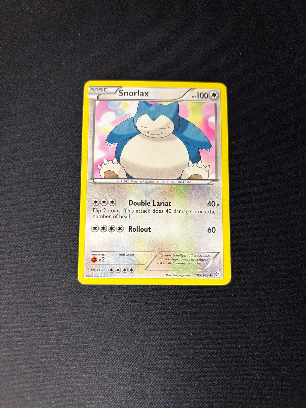 Snorlax – Boundaries Crossed – #109 – MP