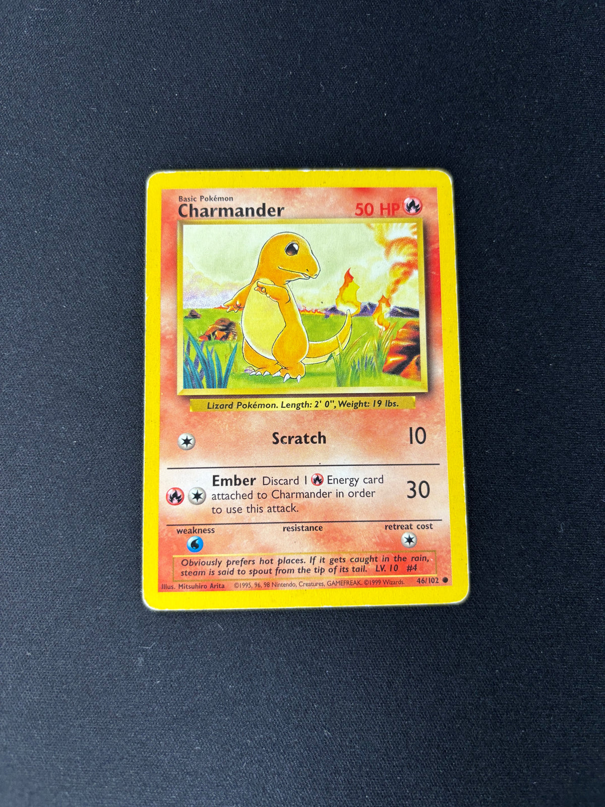 Charmander – Base Set (Unlimited) – #46 – HP