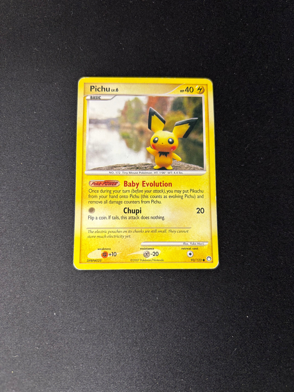 Pichu – Mysterious Treasures – #93 – HP